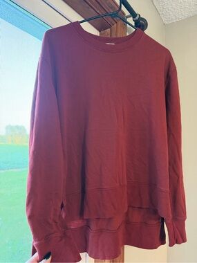 JoyLab Burgundy Crewneck Sweatshirt